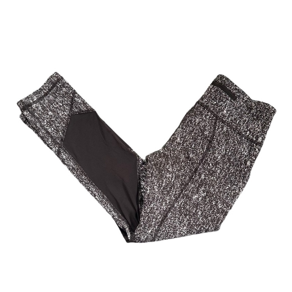 Lululemon Pace Rival Crop Leggings Power Luxtreme Suited Jacquard Running Size 2 - Picture 14 of 14